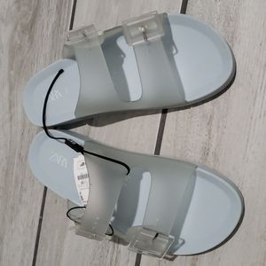 Zara sandals.